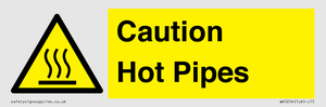 Caution Hot Pipes